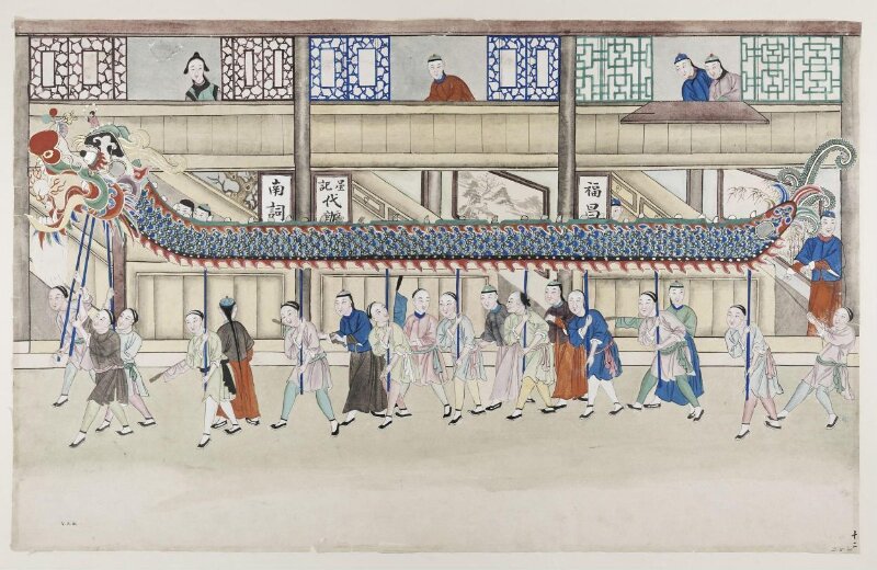 A procession