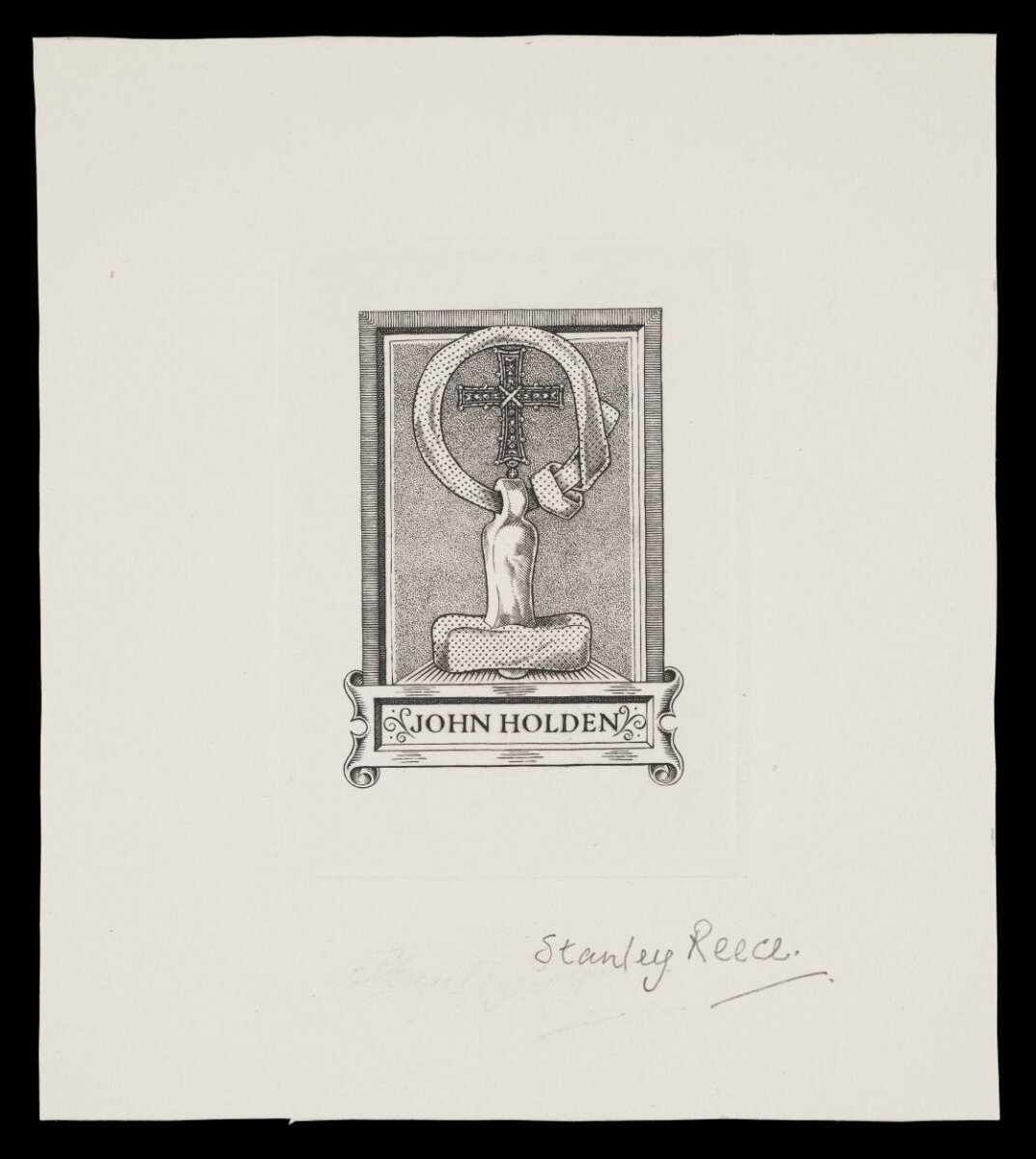 Bookplate, Reece, Stanley George · Britain