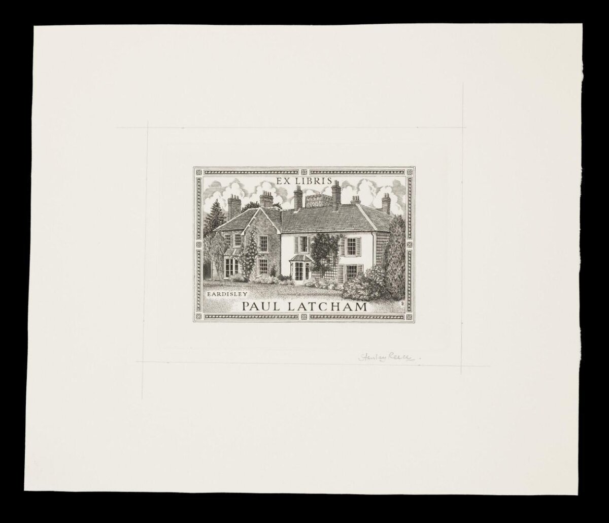 Bookplate, Reece, Stanley George · Britain