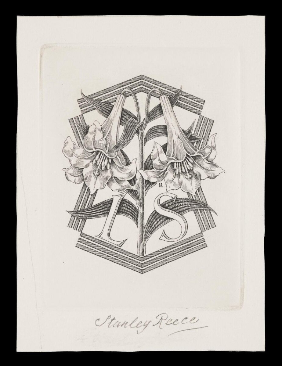 Bookplate, Reece, Stanley George · Britain