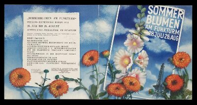 Sommerblumen am Funkturm