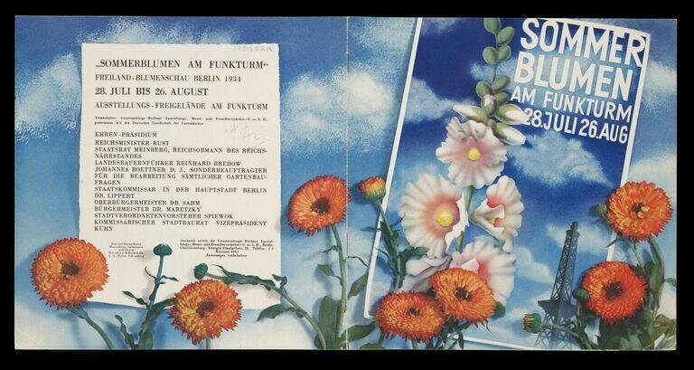 Sommerblumen am Funkturm