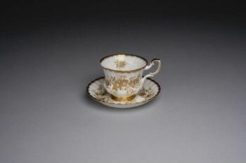 Antoinette' Tea Cup and Saucer