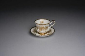 Antoinette' Tea Cup and Saucer