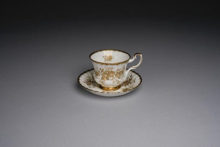 Antoinette' Tea Cup and Saucer image