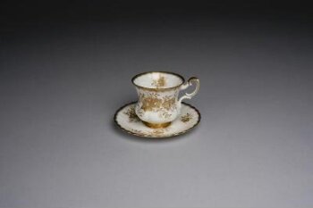 Antoinette' Coffee Cup and saucer