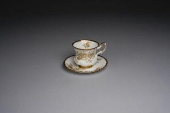 Antoinette' Coffee Cup and saucer