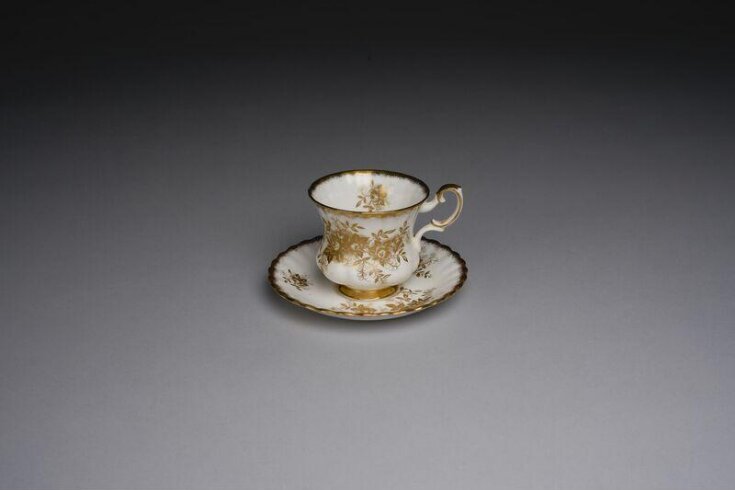 Antoinette' Coffee Cup and saucer top image