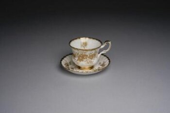 Antoinette' Tea Cup and Saucer