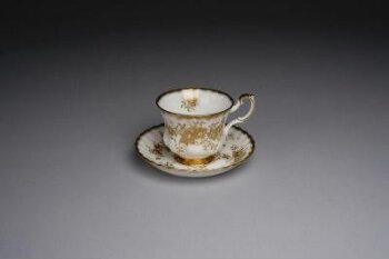 Antoinette' Tea Cup and Saucer