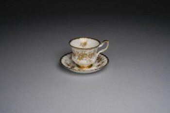 Antoinette' Tea Cup and Saucer