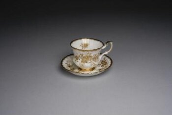 Antoinette' Tea Cup and Saucer