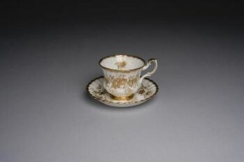 Antoinette' Tea Cup and Saucer