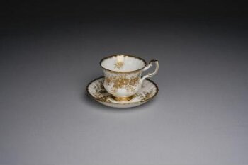 Antoinette' Tea Cup and Saucer