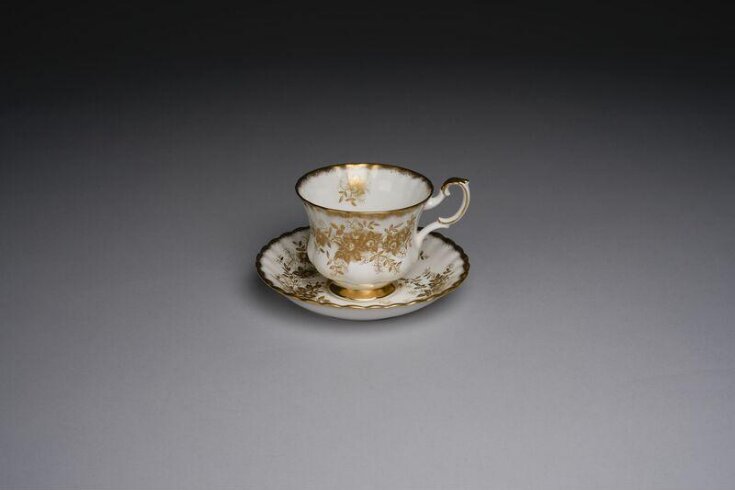 Antoinette' Tea Cup and Saucer image