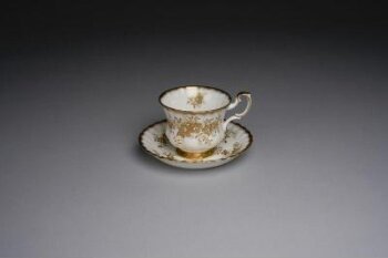 Antoinette' Tea Cup and Saucer