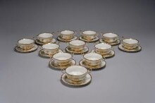 Antoinette' Soup bowl and saucer thumbnail 1