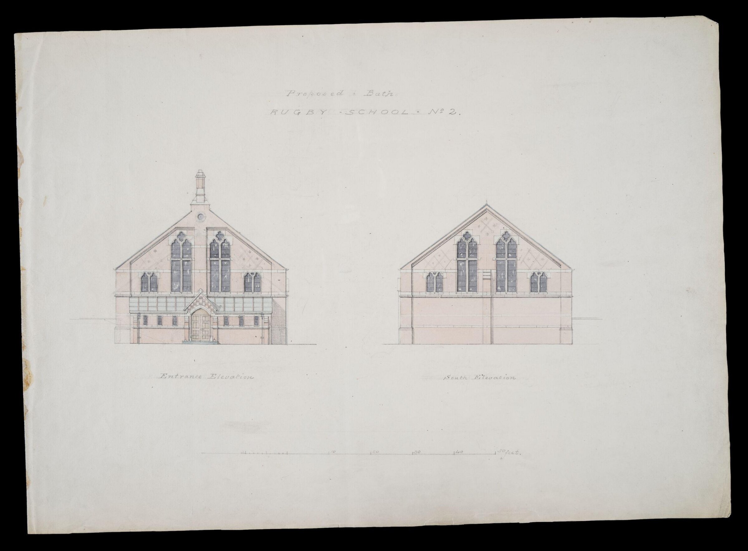 Drawing, William Butterfield