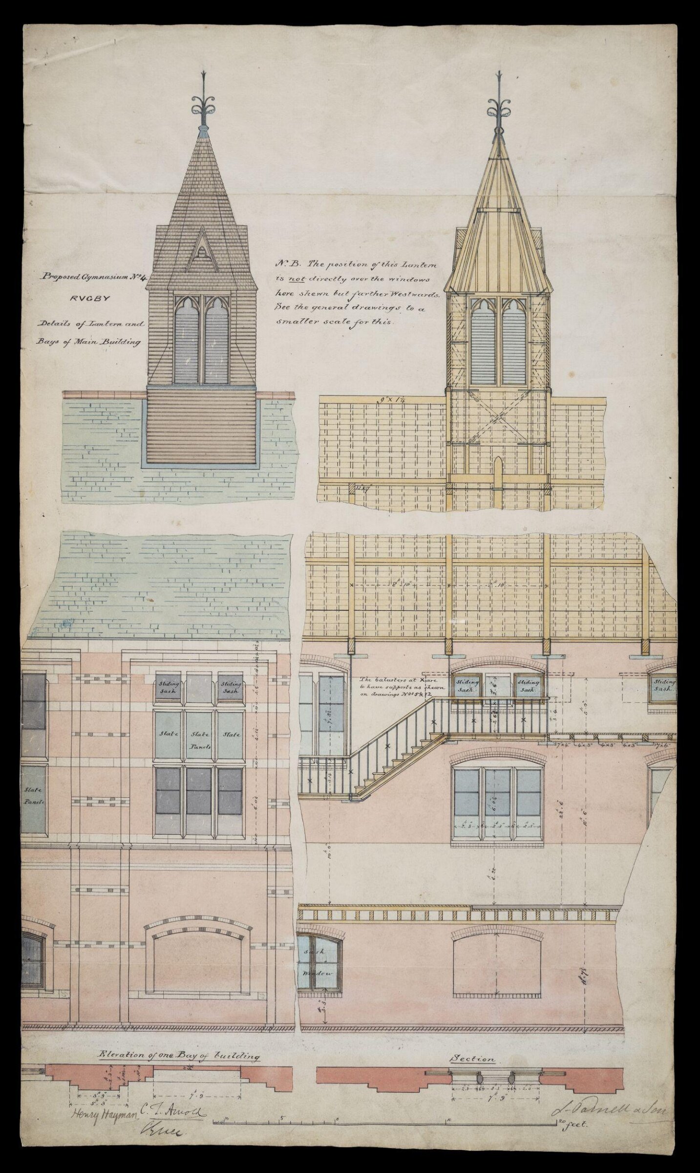 Drawing, William Butterfield