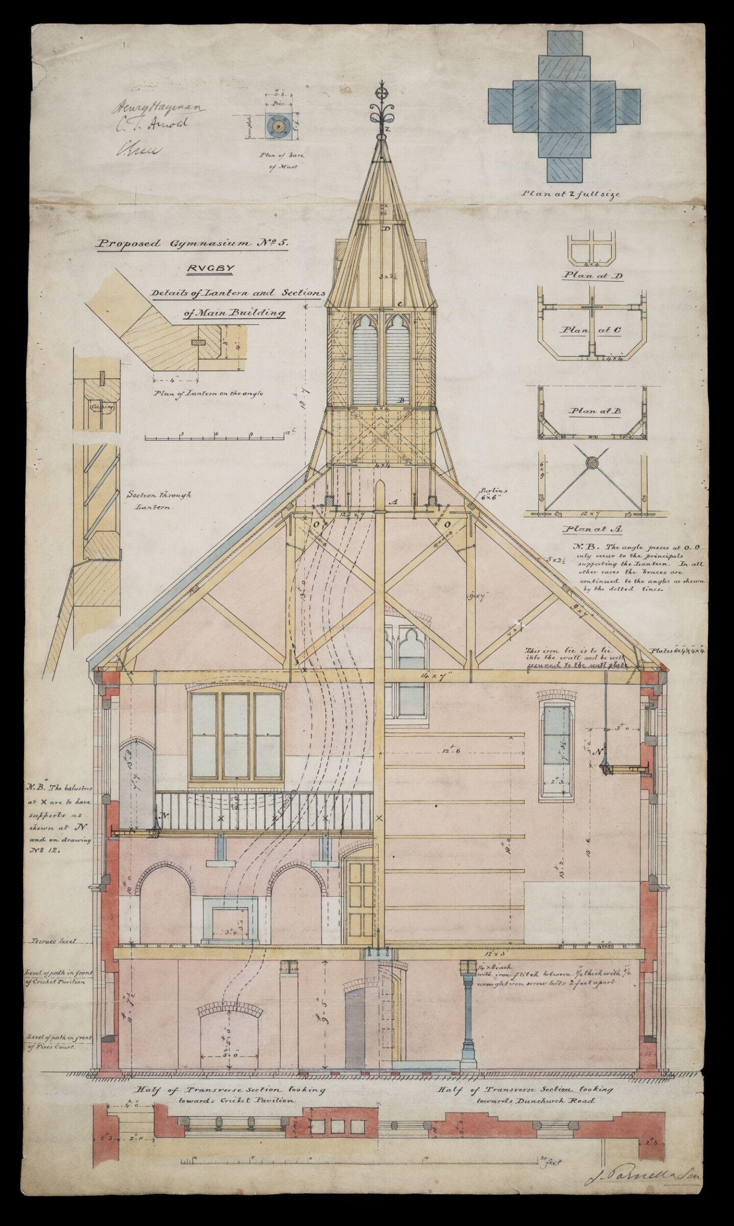 Drawing, William Butterfield
