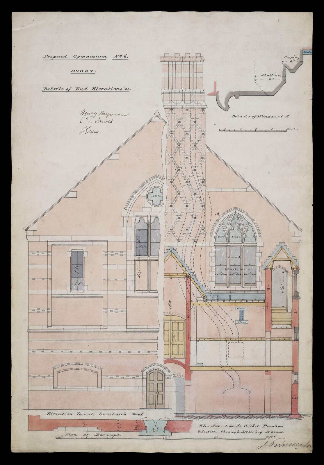 Drawing, William Butterfield