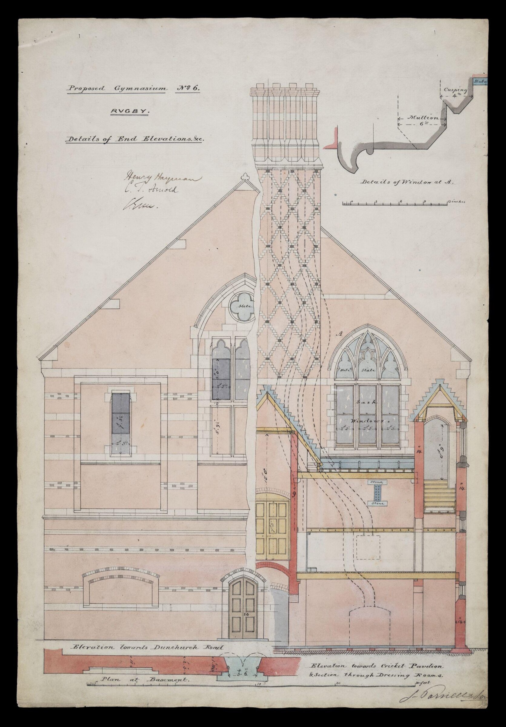 Drawing, William Butterfield
