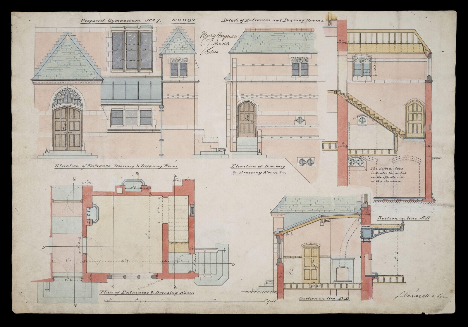 Drawing, William Butterfield