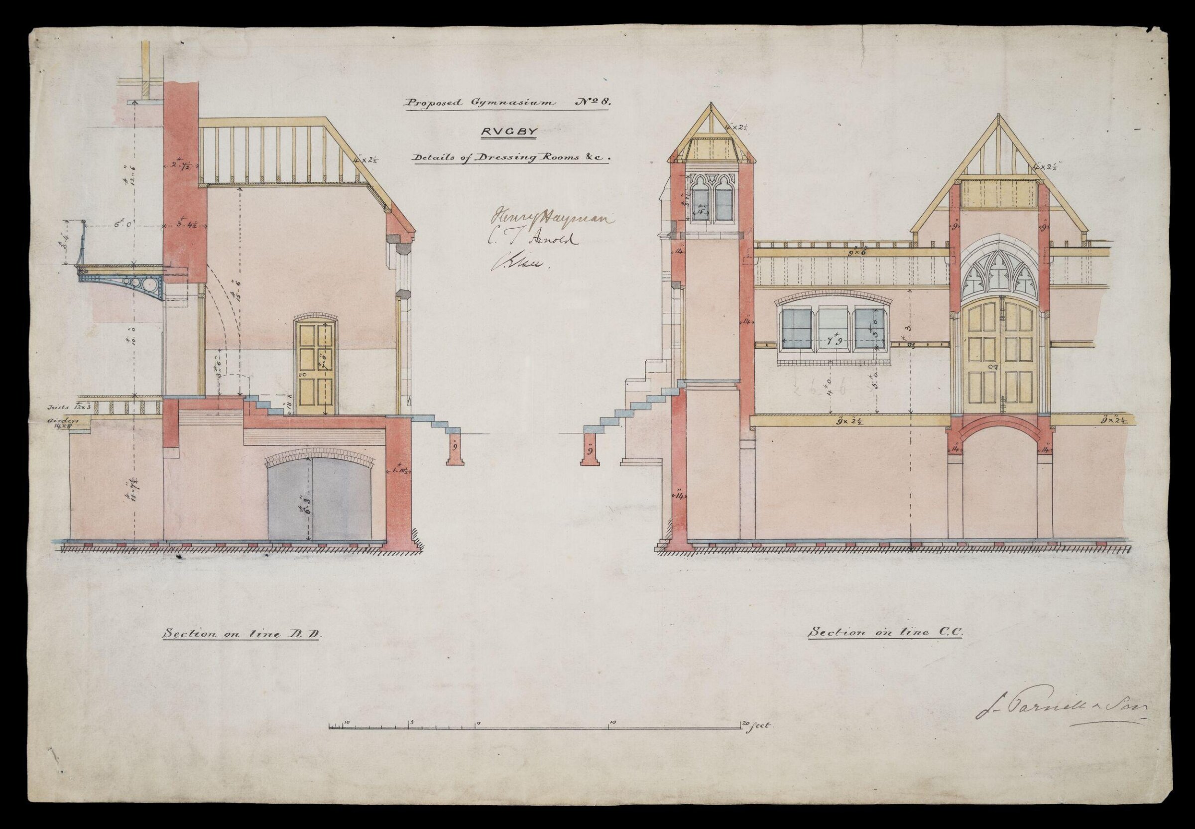 Drawing, William Butterfield