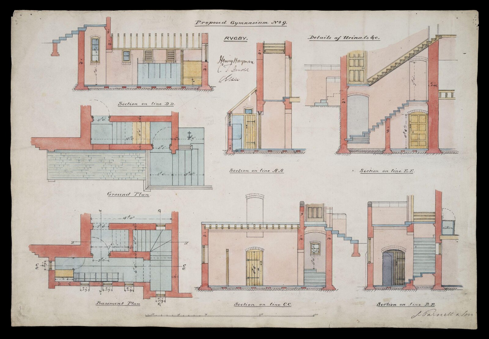 Drawing, William Butterfield
