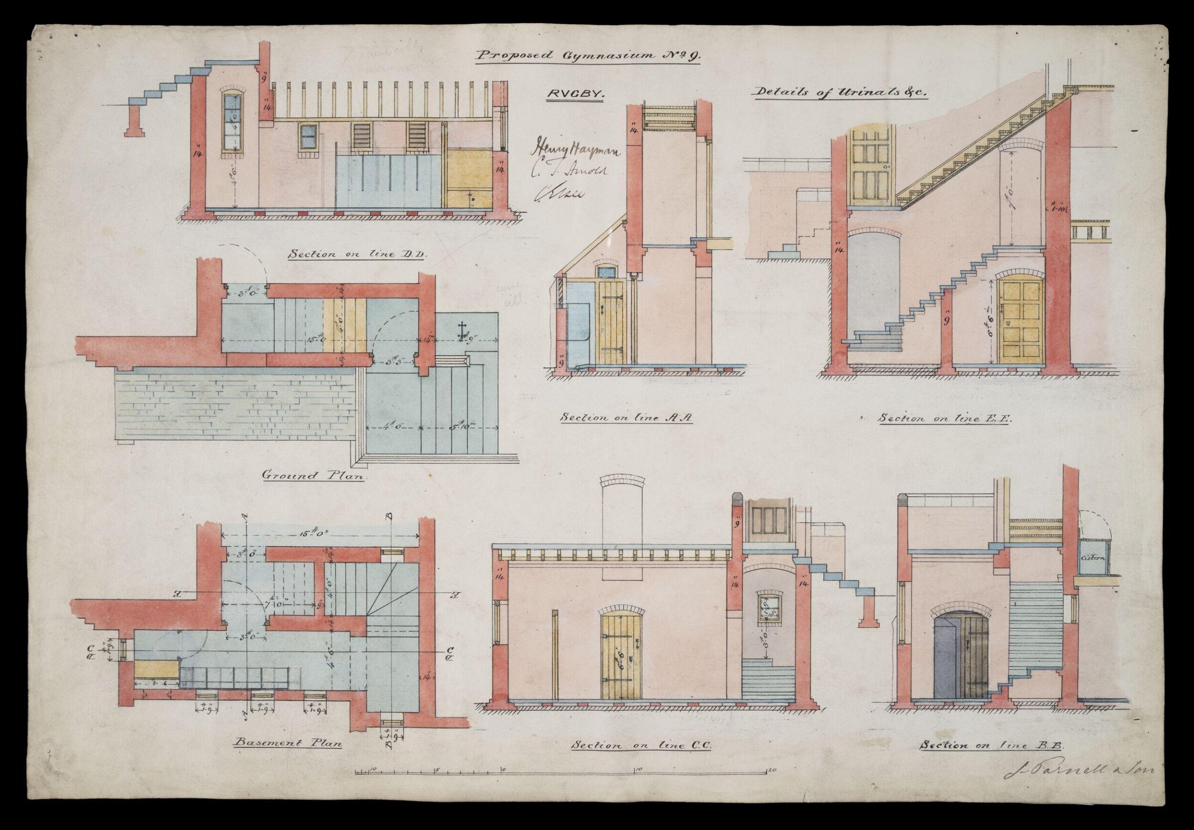 Drawing, William Butterfield