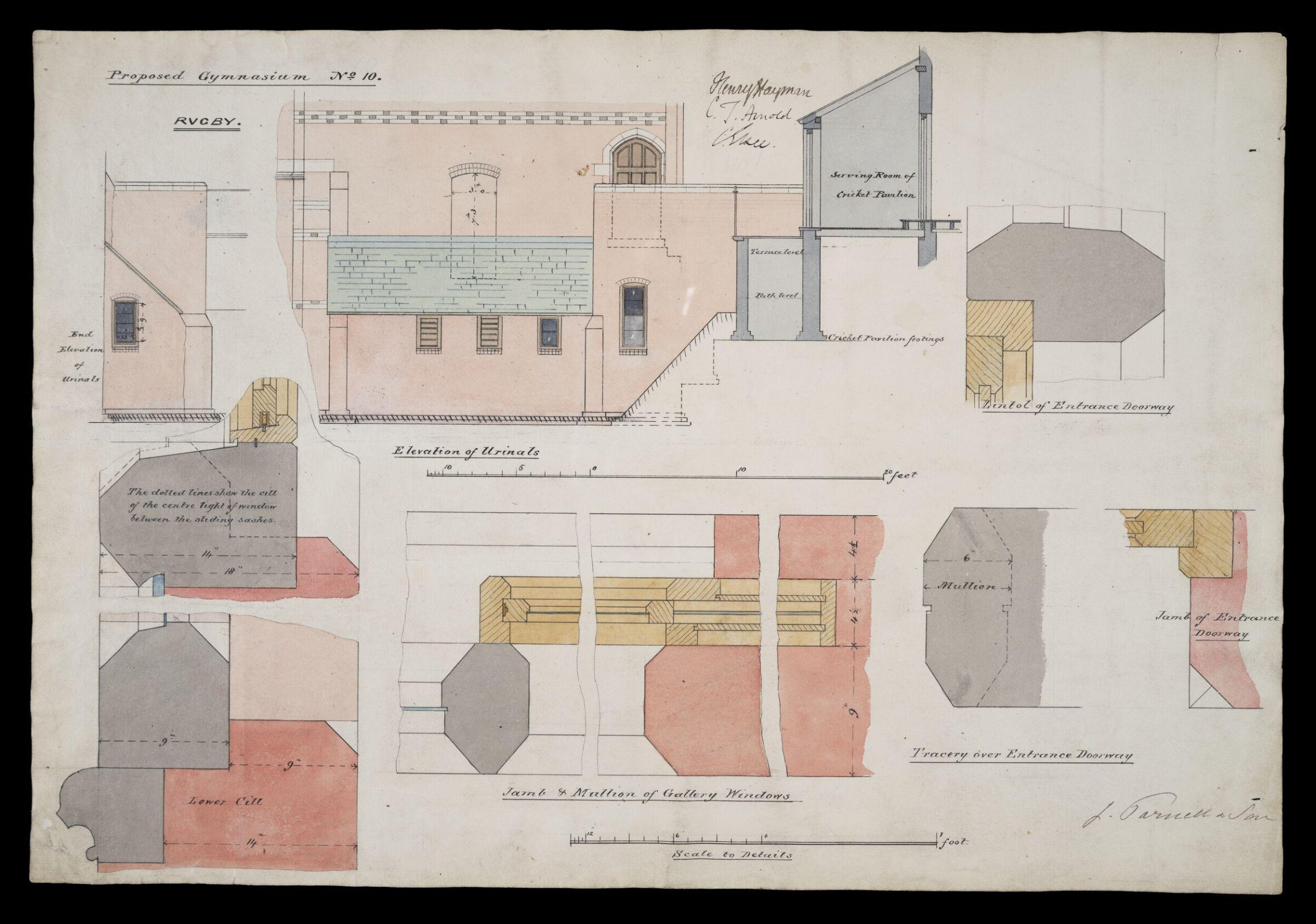 Drawing, William Butterfield
