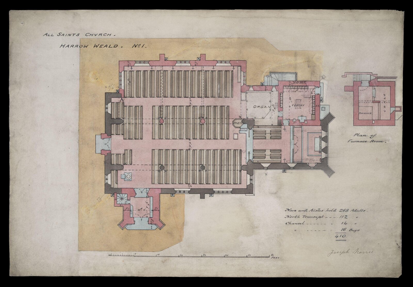 Drawing, William Butterfield