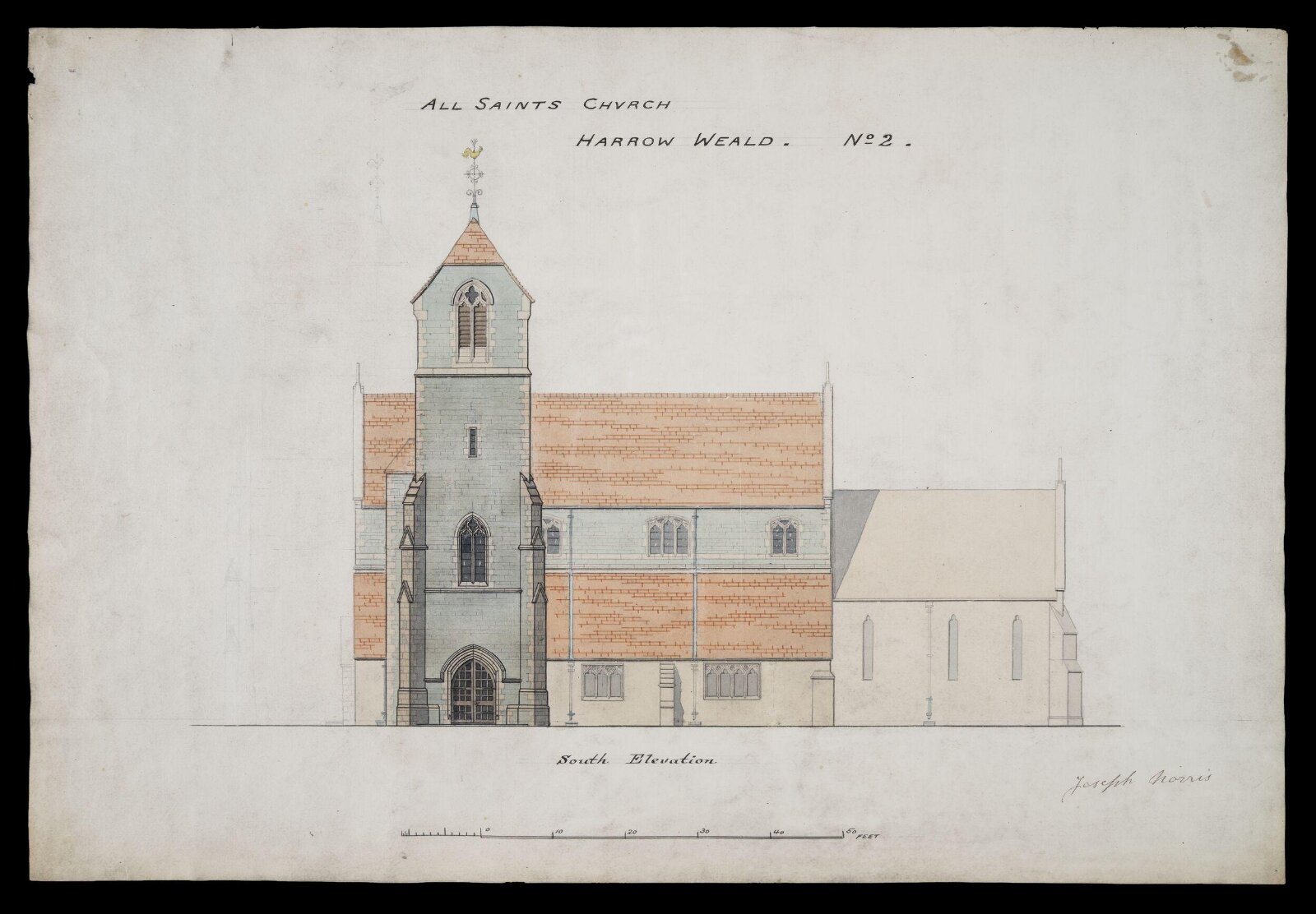 Drawing, William Butterfield