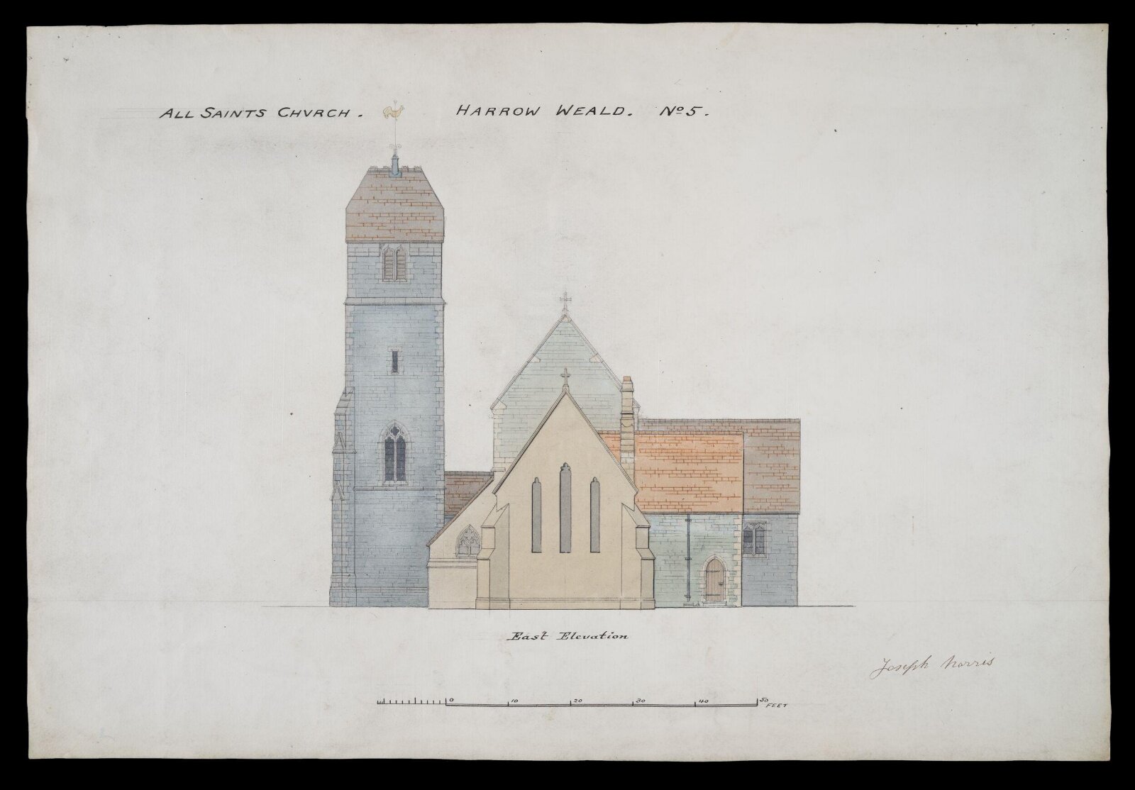 Drawing, William Butterfield