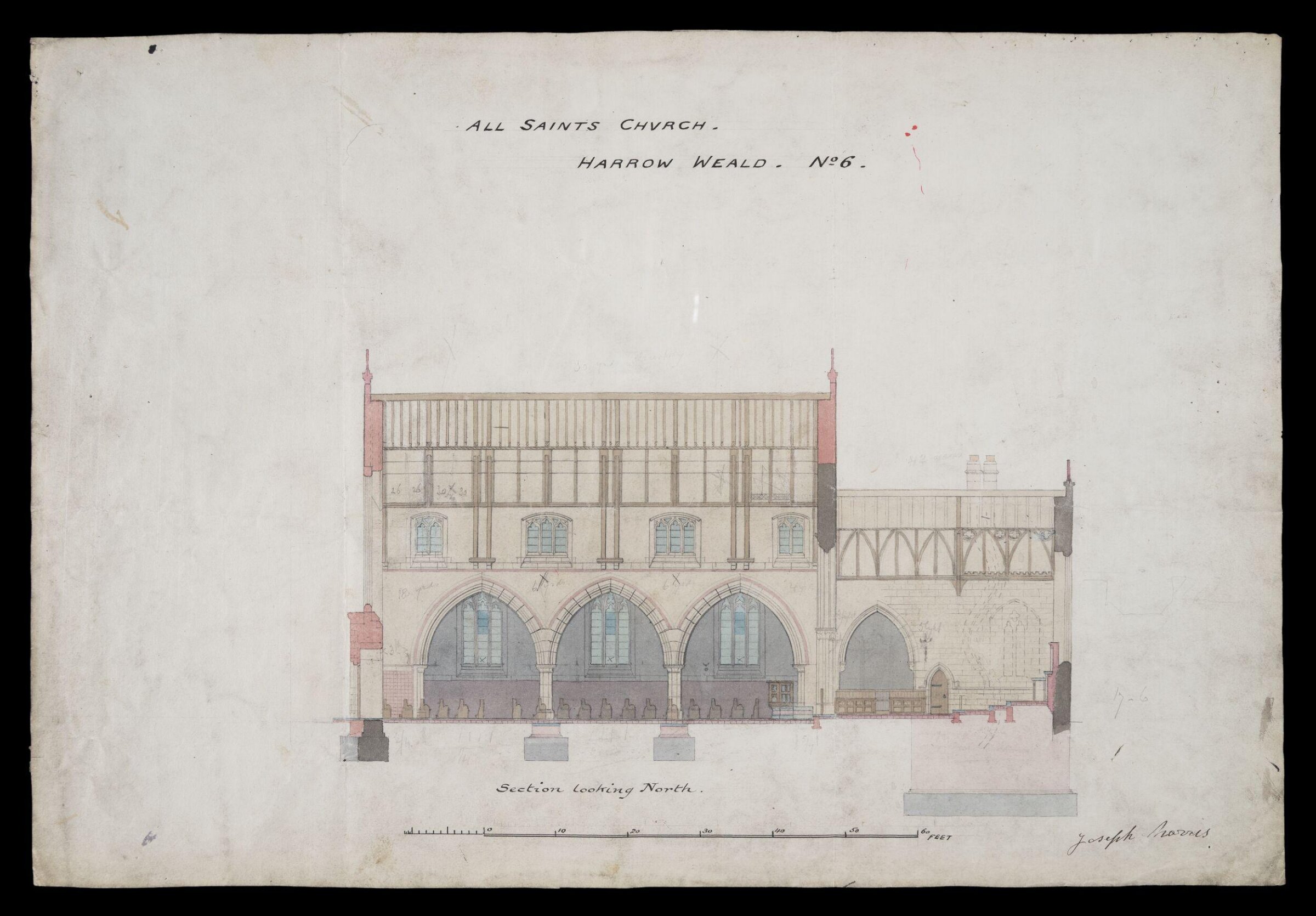 Drawing, William Butterfield