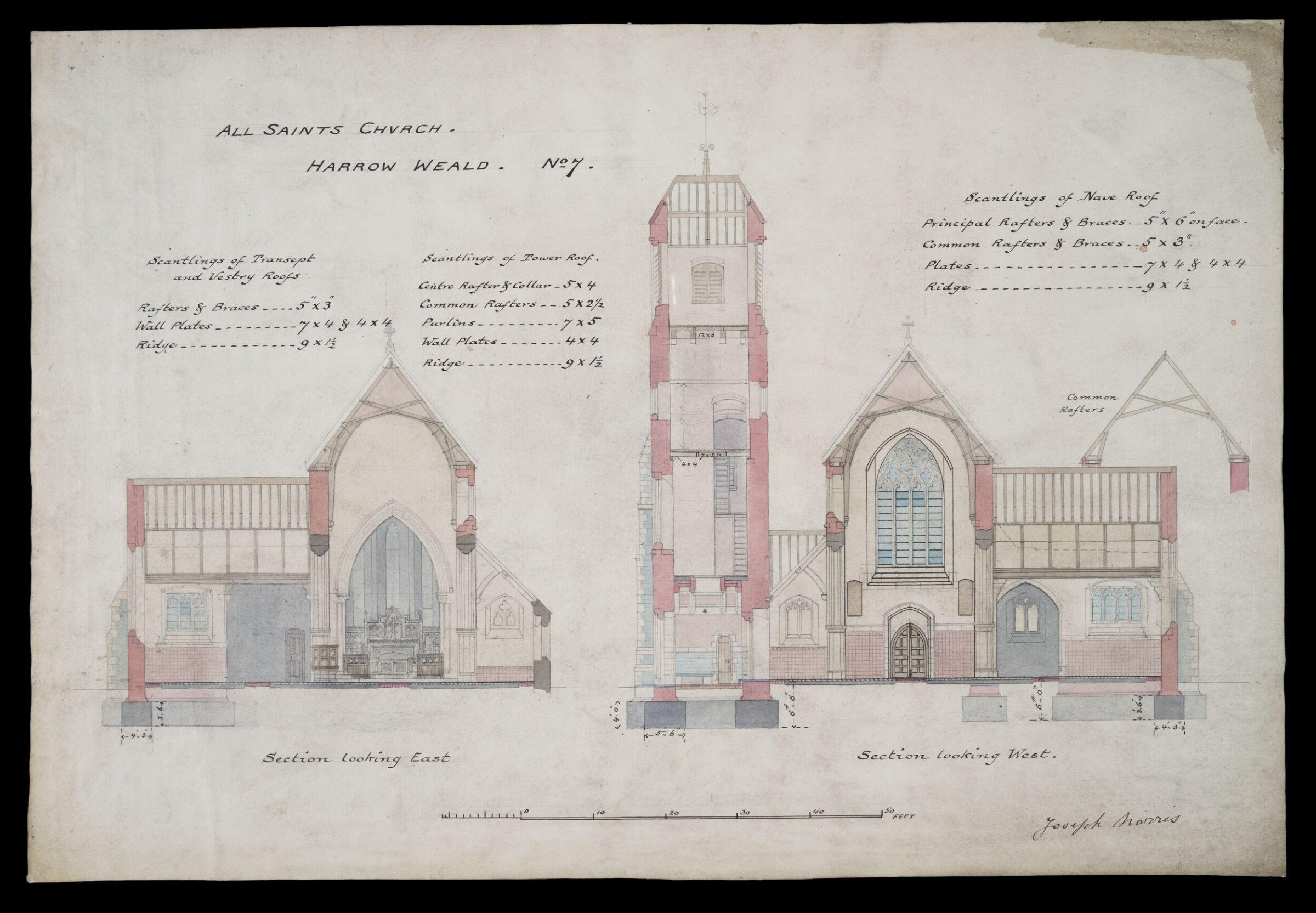 Drawing, William Butterfield
