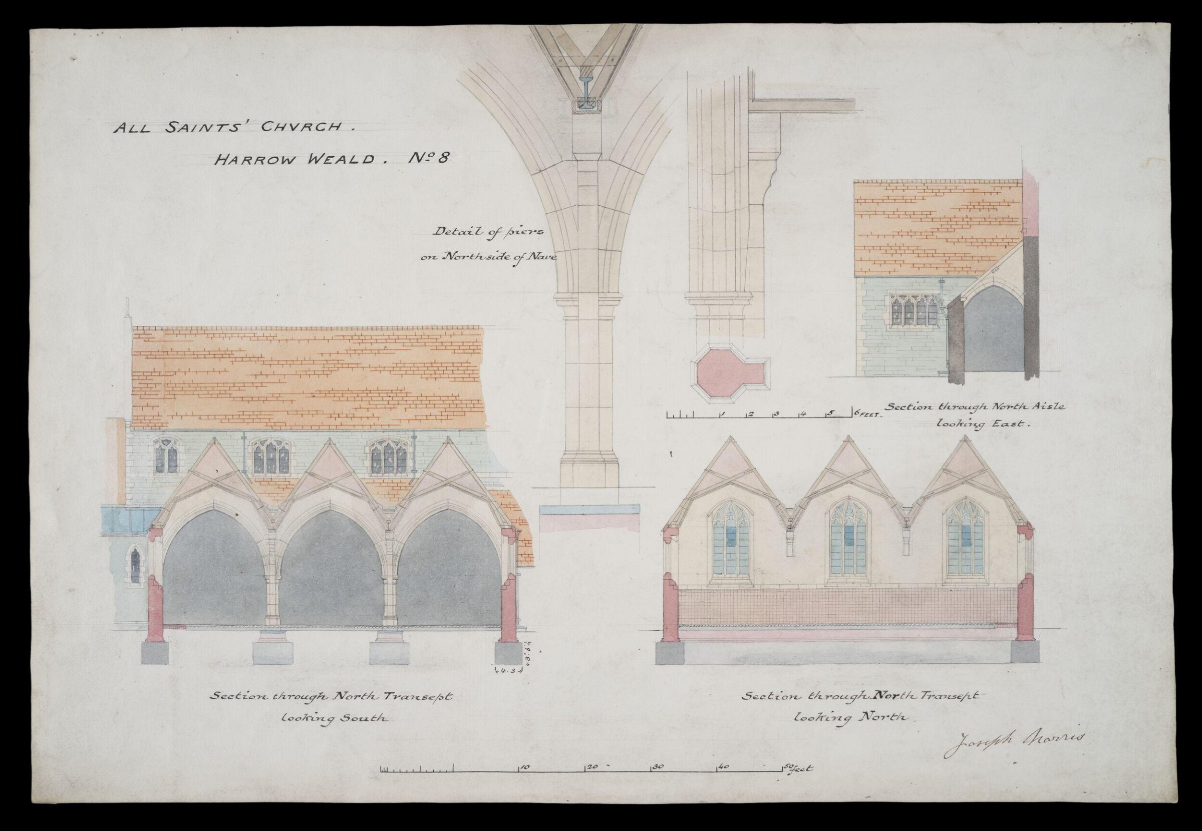 Drawing, William Butterfield