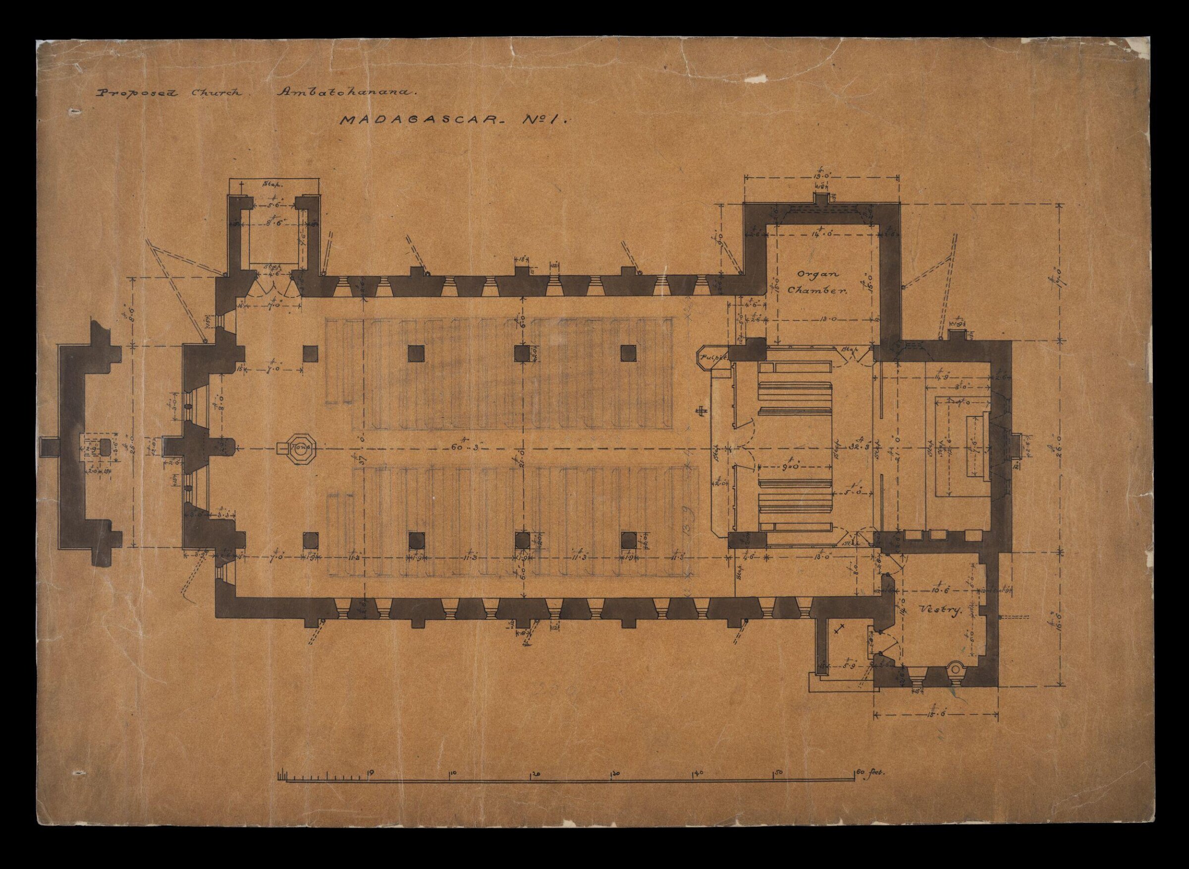 Drawing, William Butterfield