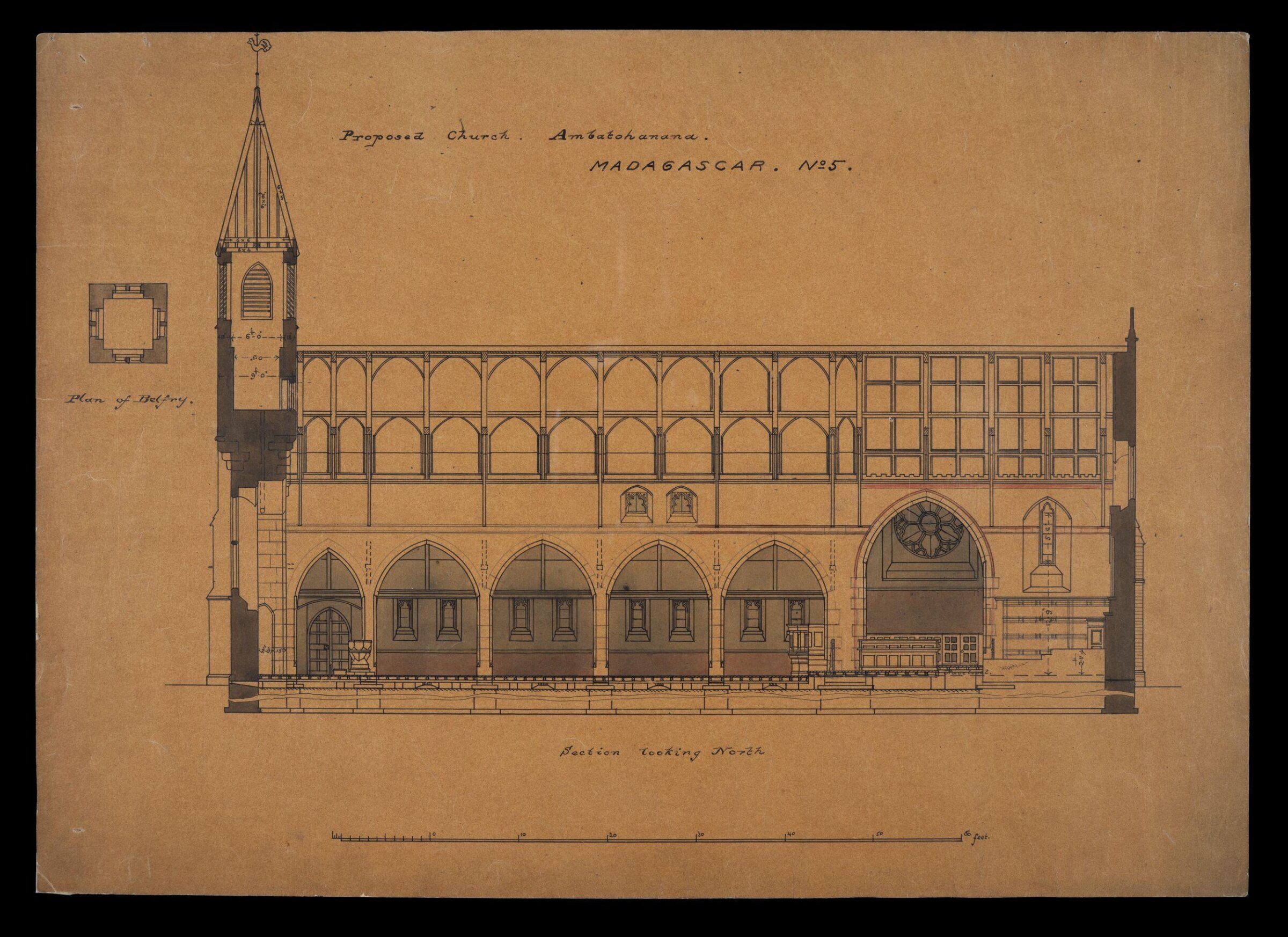 Drawing, William Butterfield