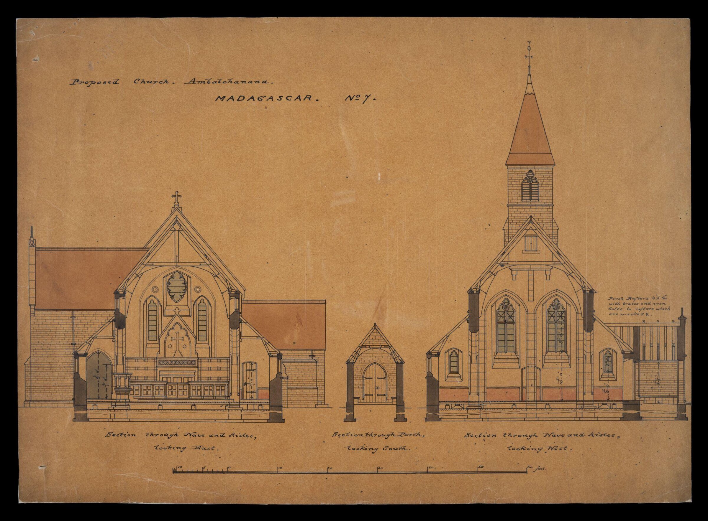 Drawing, William Butterfield