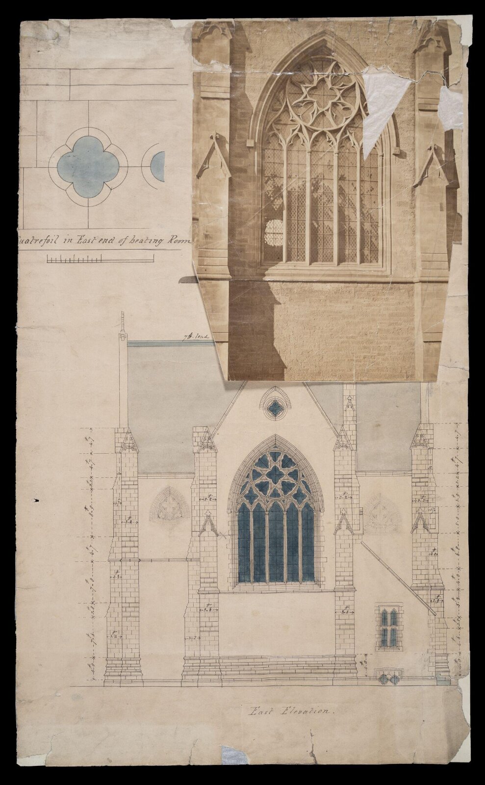 Drawing, William Butterfield, 1849