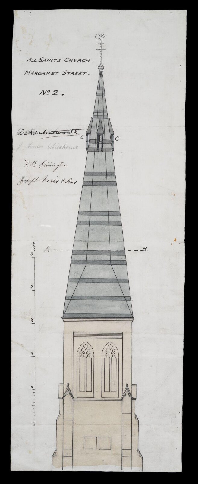 Drawing, William Butterfield