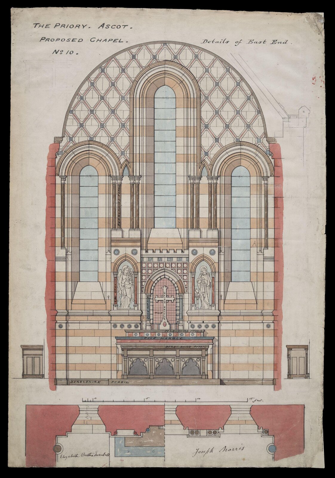 Drawing, William Butterfield