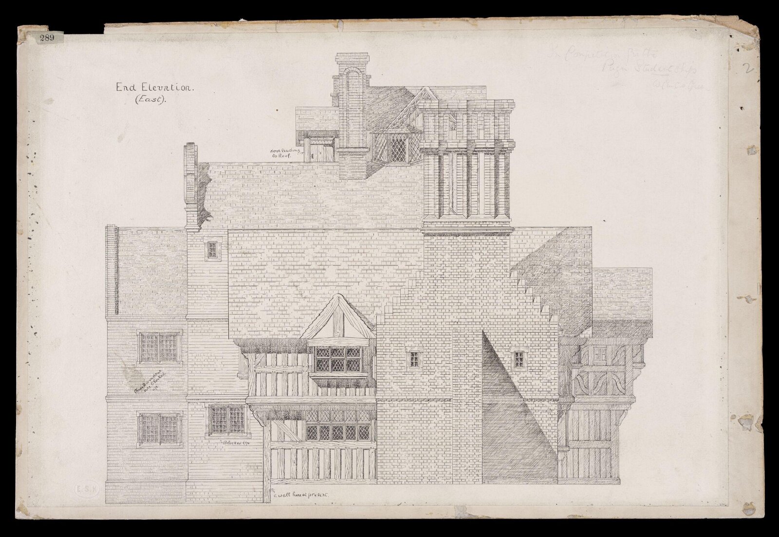 Drawing, W. Curtis Green, 1893