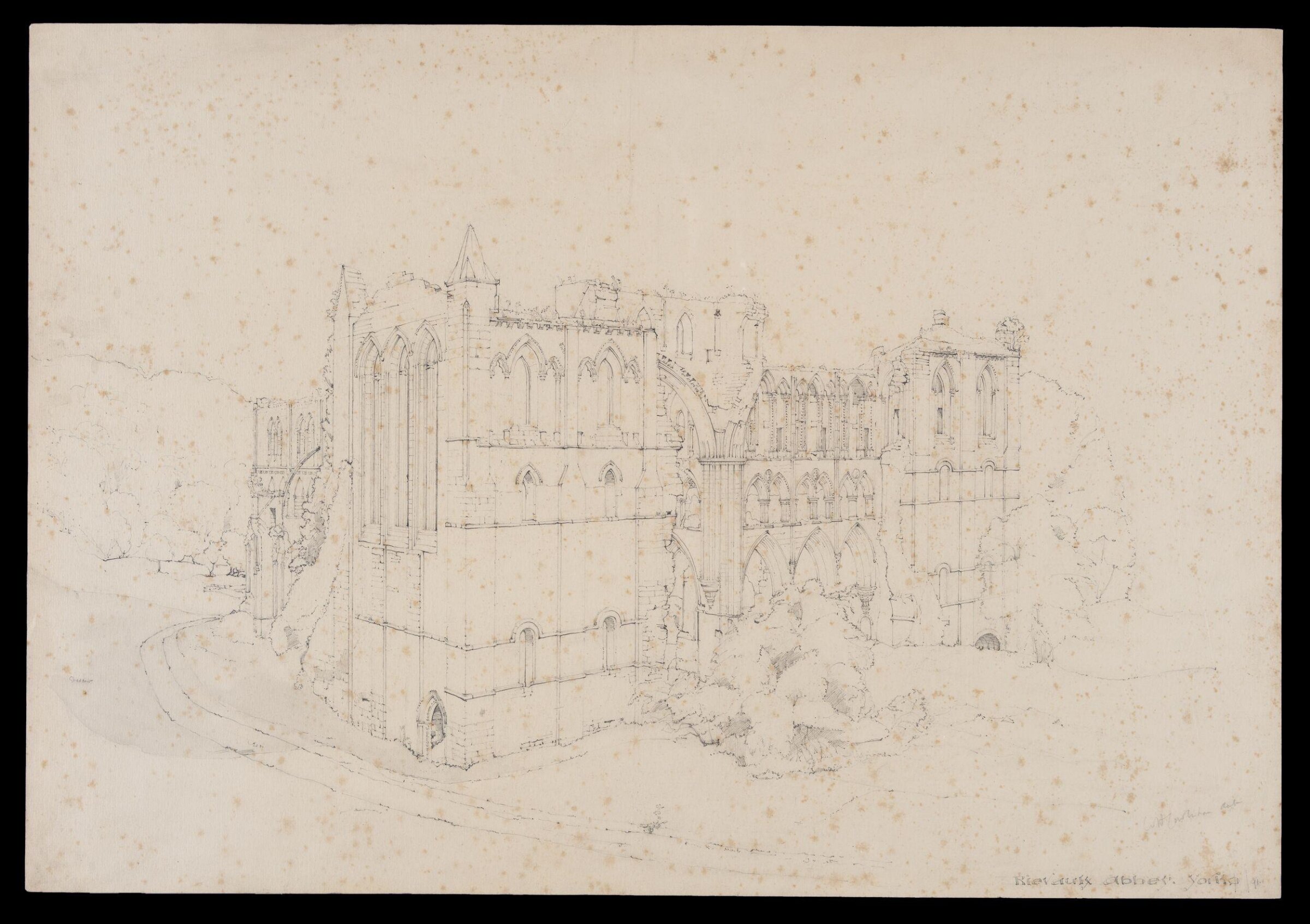 Rievaulx Abbey, William Harrison Cowlishaw, 1891