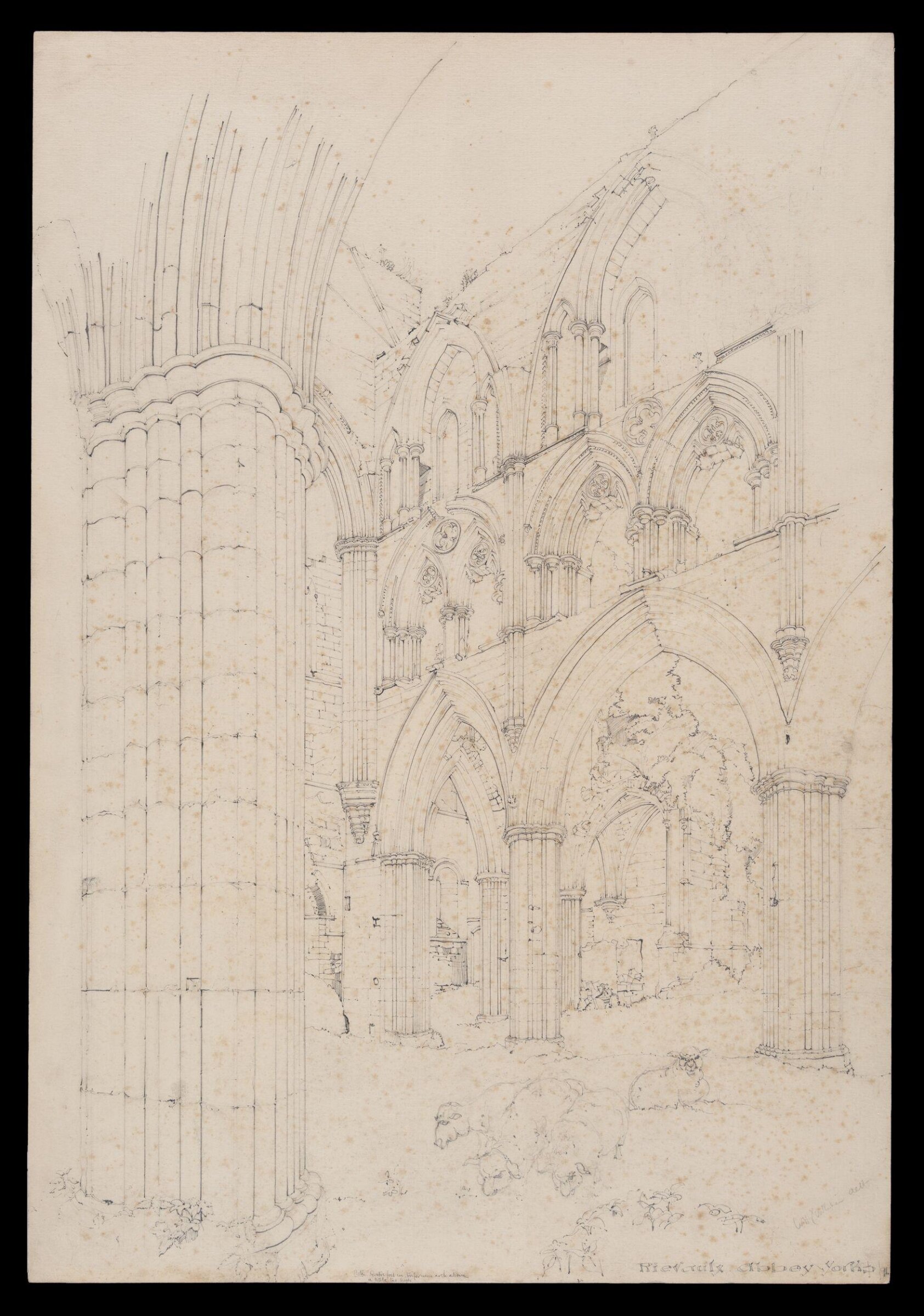 Rievaulx Abbey, William Harrison Cowlishaw, 1891