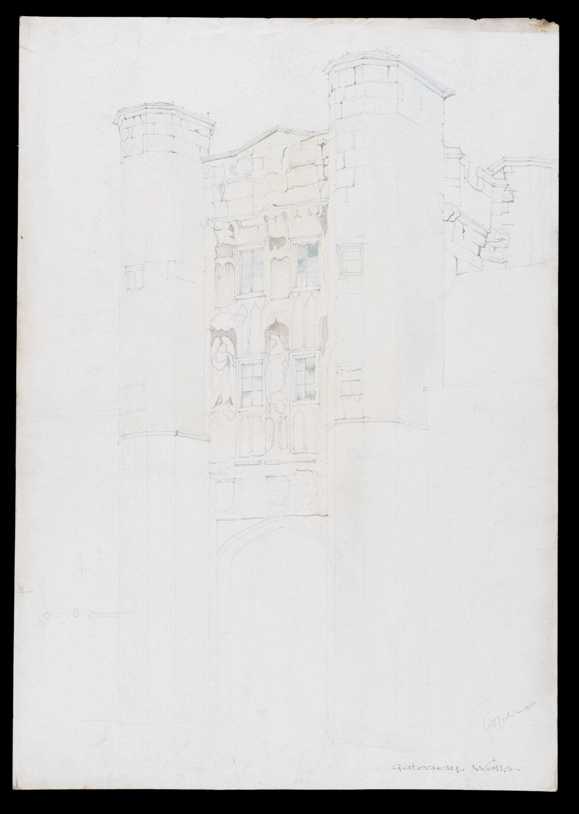 Drawing, W.H. Cowlishaw