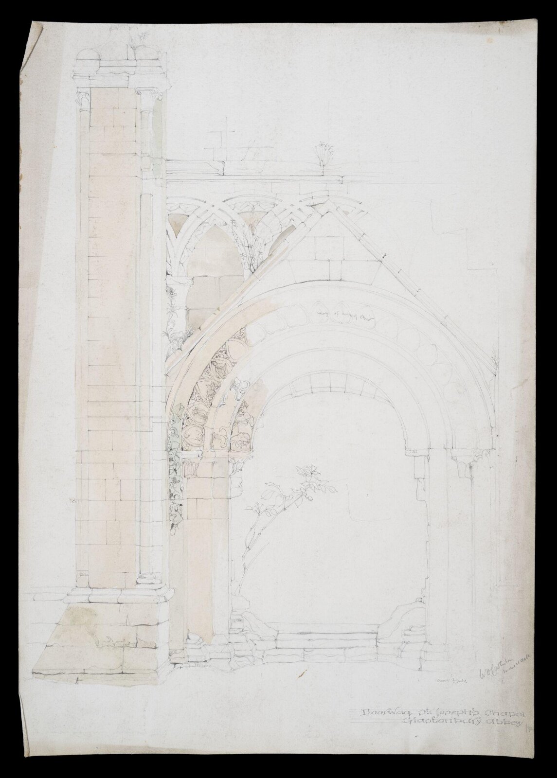 Drawing, W.H. Cowlishaw, 1892