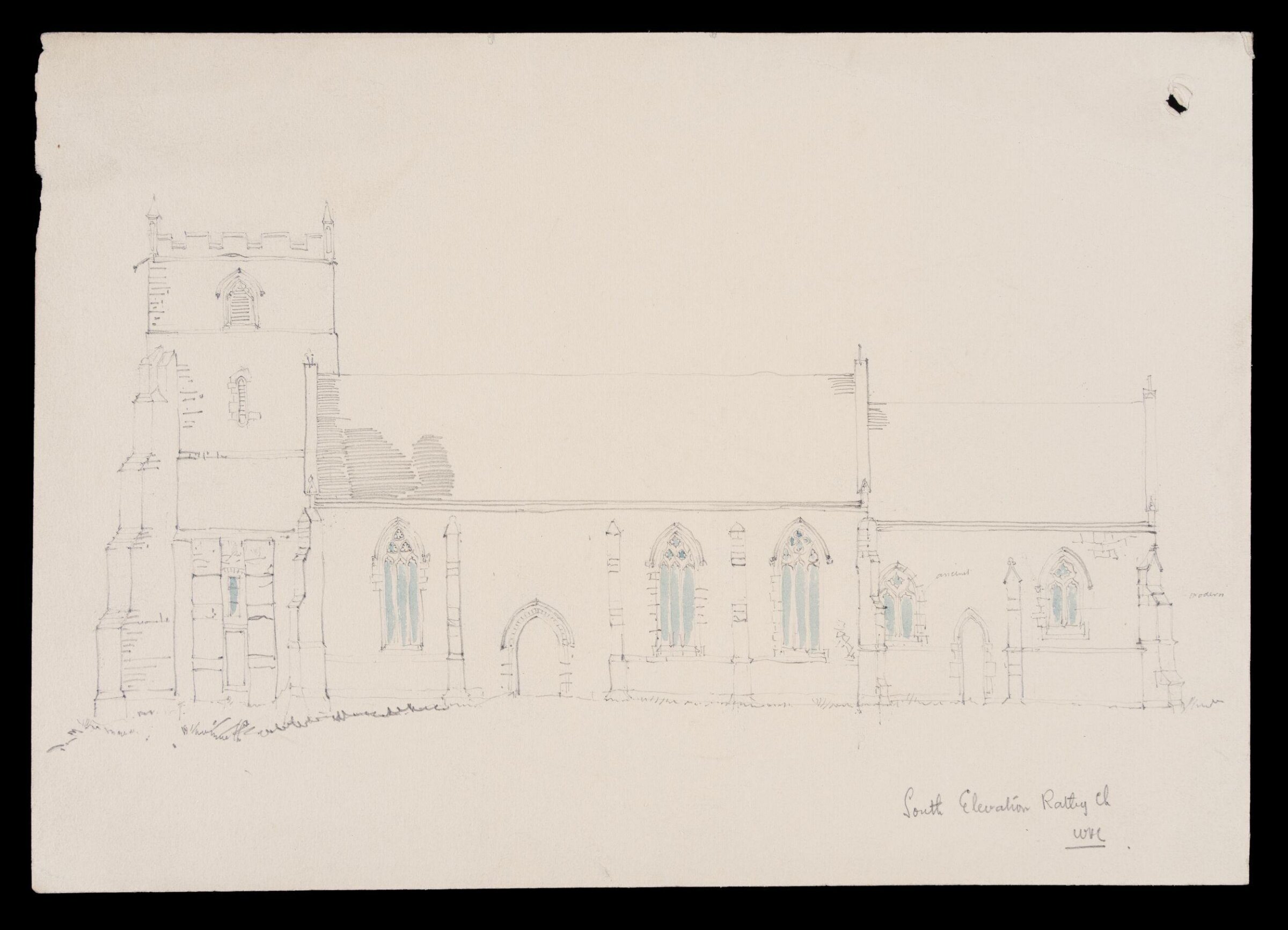 Parish Church, Ratby, W.H. Cowlishaw, 1890