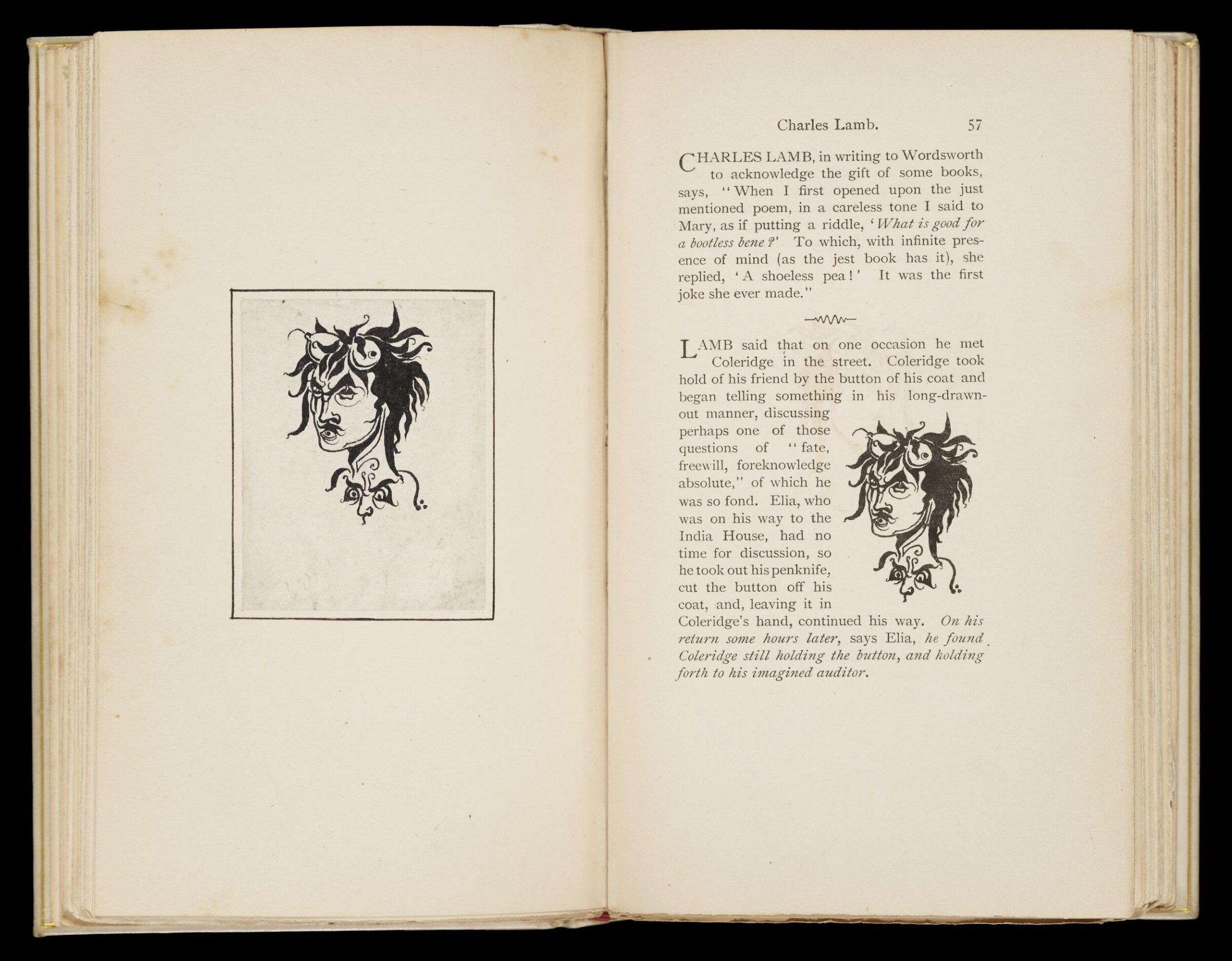 <i>Bon-Mots</i> Vignette, Aubrey Vincent Beardsley, 1893